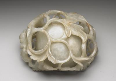 图片[2]-Jade floral-shaped washer, late Ming to Qing dynasty  (1567-1911)-China Archive